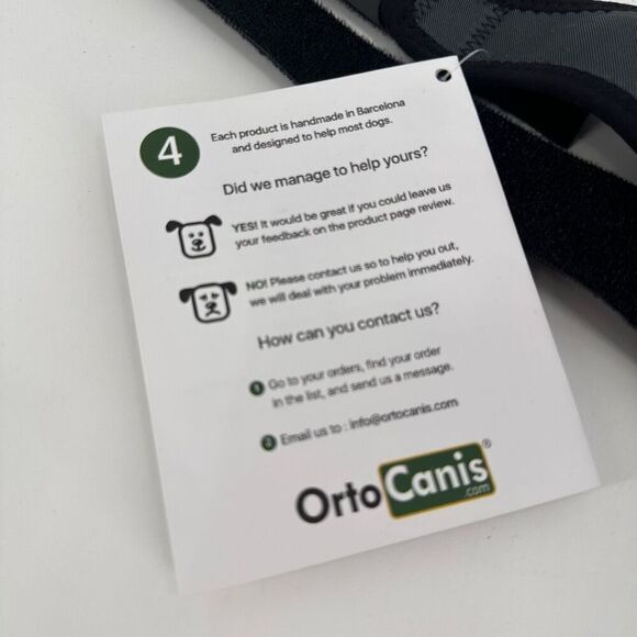 NWT Ortocanis Dog Knee Brace Patella Dislocation Osteoarthritis XXL Left Leg - Picture 4 of 8